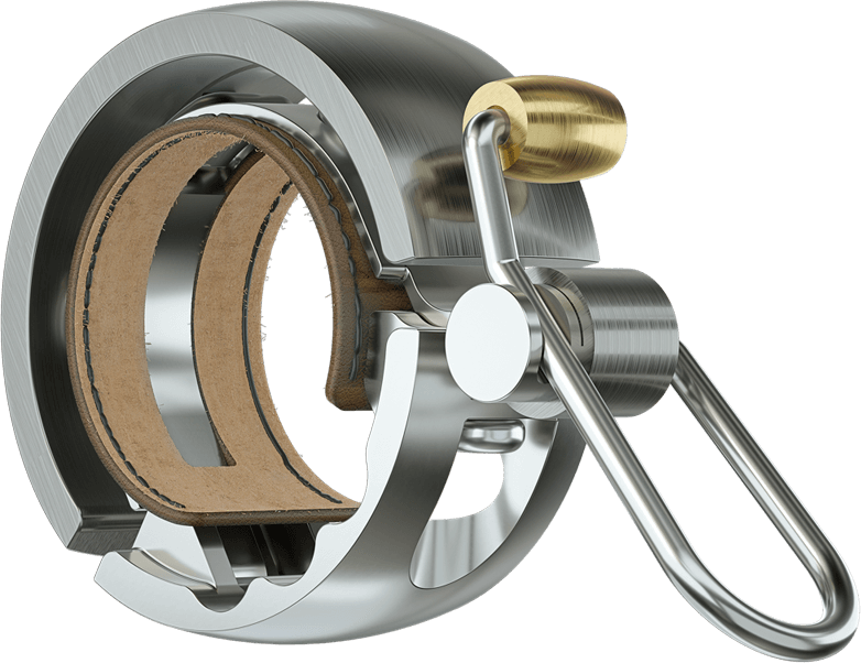 Knog Oi Luxe Bell Silver