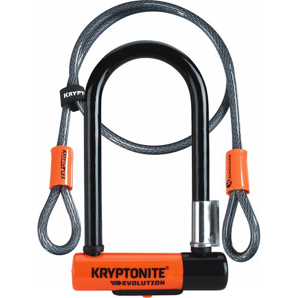 Kryptonite U- Evolution Mini-7 with Flex Lock